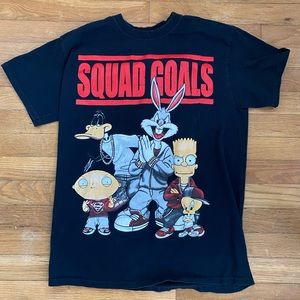 2000’s Cartoon Hip Hop T-Shirt, Medium